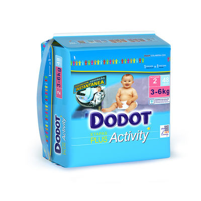 Μαλακές 100% DODOT νεογέννητες αναπνεύσιμες μίας χρήσης πάνες μωρών βαμβακιού πανών