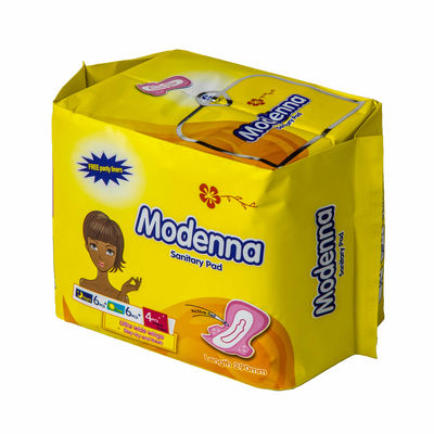 Καλή τιμή. Φτερωτά αναπνεύσιμα εξαιρετικά λεπτά θηλυκά μαξιλάρια μαξιλαριών υγειονομικών πετσετών γυναικών Modenna σε απευθείας σύνδεση