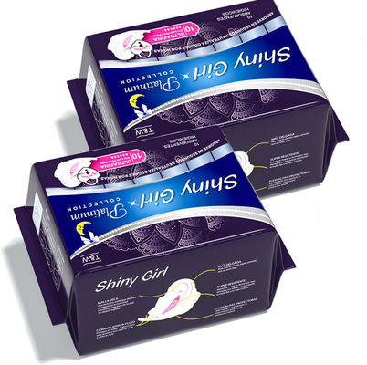 Καλή τιμή. Αναπνεύσιμες φτερωτές νύχτας μαλακές 100% χρήσης υγειονομικές υγειονομικές πετσέτες βαμβακιού πετσετών σε απευθείας σύνδεση