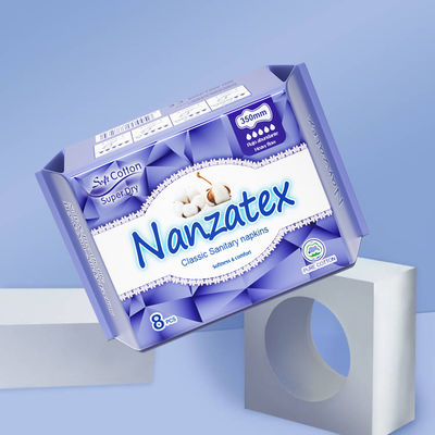 Καλή τιμή. Γυναίκα Υγιεινές χαρτοπετσέτες με υπερ-απορροφητική καθαρή βαμβακερή επιφάνεια OEM γυναικεία κατασκευαστής Υγιεινών Pad σε απευθείας σύνδεση