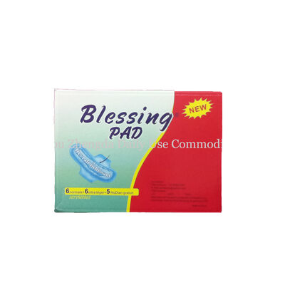 Καλή τιμή. Wholesale Blessing Pad Cotton Breathable Sanitary Napkins with Super High Absorbency & Winged Design for Africa Market σε απευθείας σύνδεση