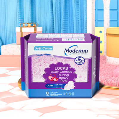 Καλή τιμή. Προσαρμοσμένη νυχτερινή χρήση Super Wings Lady Pad Υγιεινές Νεφέλες Οργανικό βαμβάκι Υγιεινές Pad σε απευθείας σύνδεση