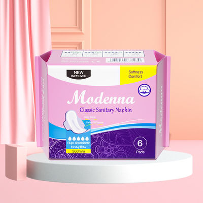 Soft Care Lady Staysafe 8Pcs 280Mm Νύχτα Eco Friendly Καλό βαμβάκι Γυναίκες Υγιεινές περιόδους Pads
